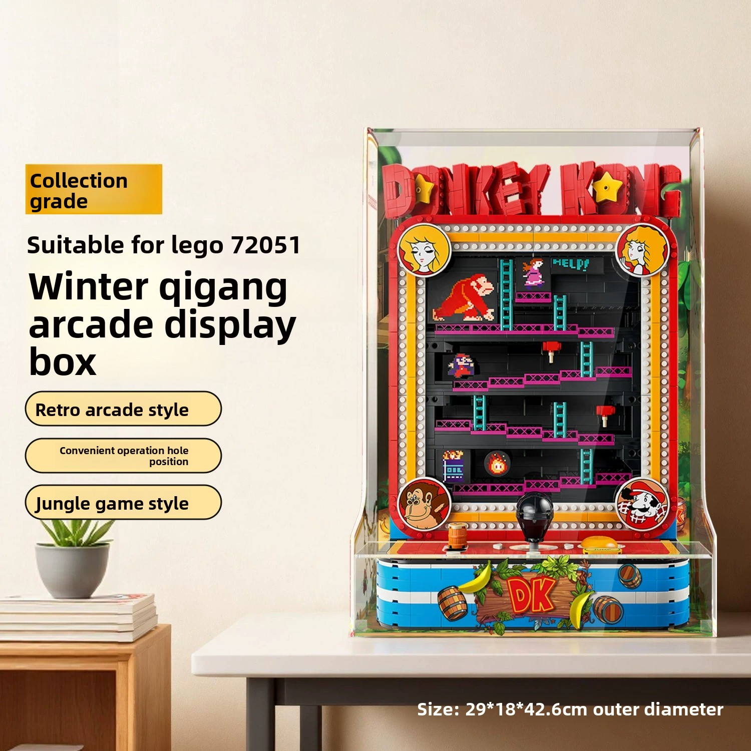Arcade Vibes - Odpowiedni dla LEGO 72051 Donkey Kong
