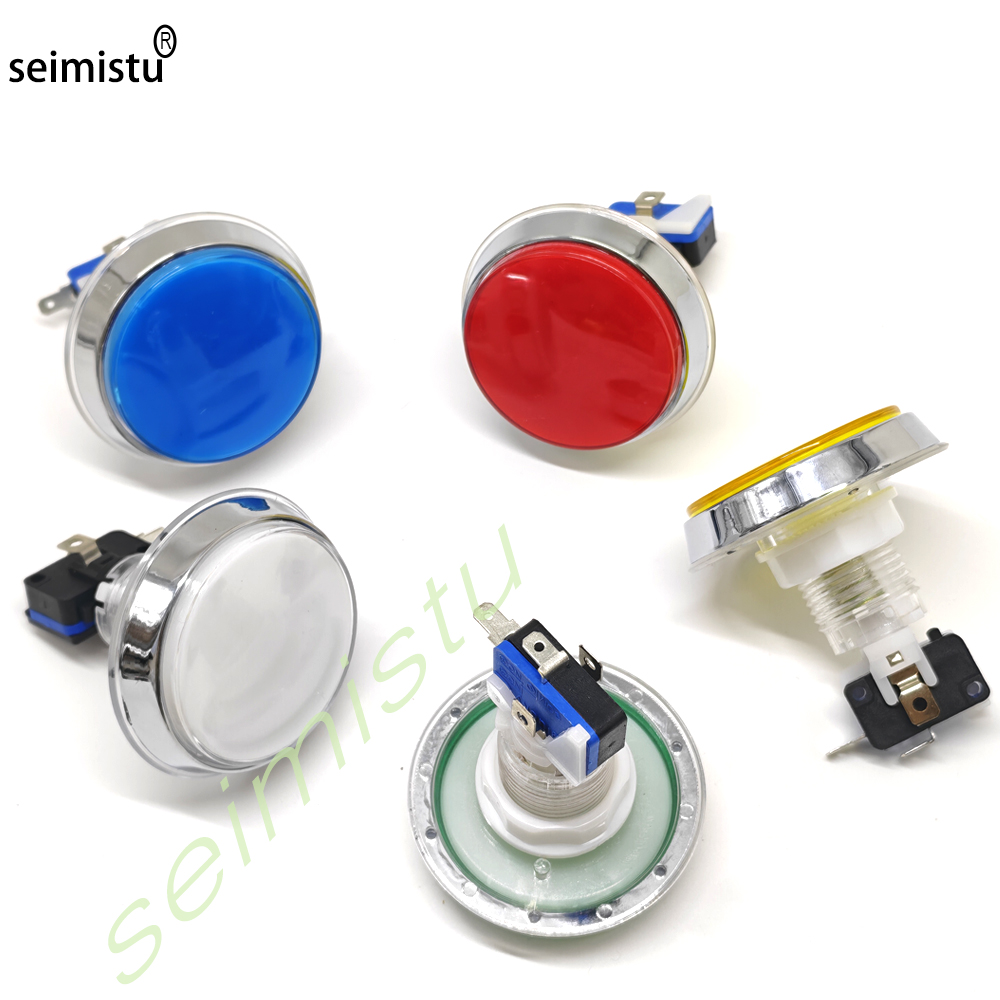 Przycisk LED 60mm chromowany 1 – Arcade Games And Vending recenzja i cena