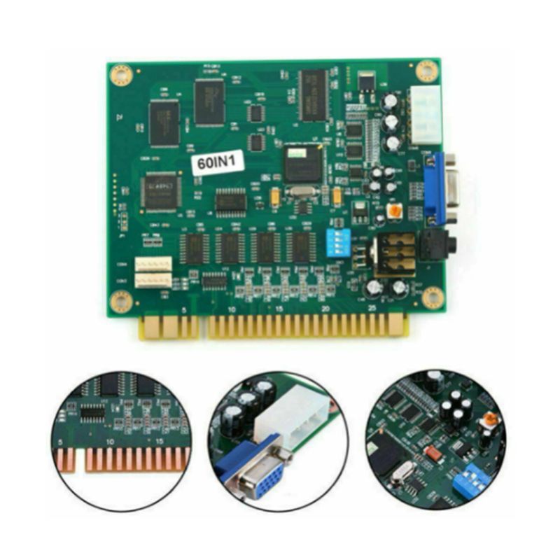 Płytka PCB do gier arcade X64A – Usb Game Board Jamma recenzja i cena