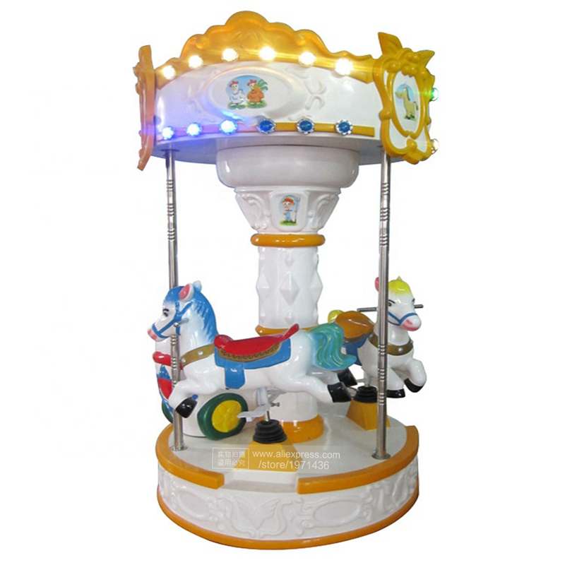Koń karuzelowy z włókna szklan – Coin Operated Kiddie Ride recenzja i cena